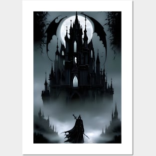 Gothic castle aesthetic Posters and Art